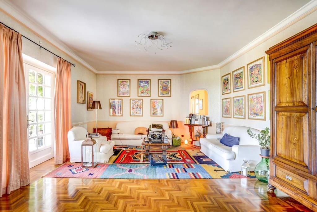 Villa Luce-Casa Vacanza Con Vista Panoramica Mare. 韦莱特里 外观 照片