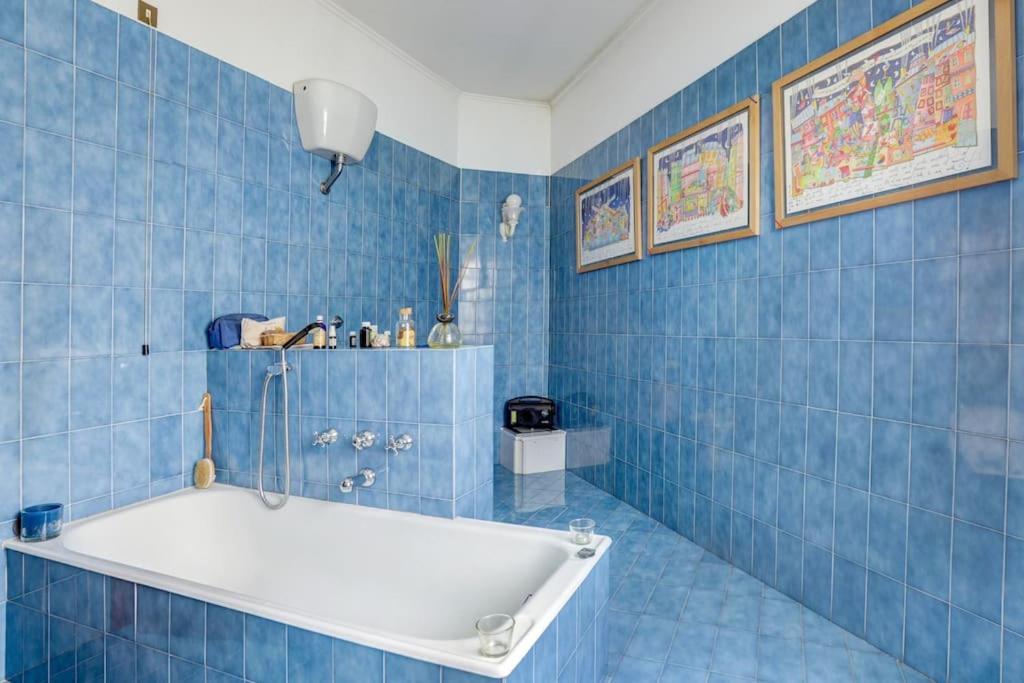 Villa Luce-Casa Vacanza Con Vista Panoramica Mare. 韦莱特里 外观 照片